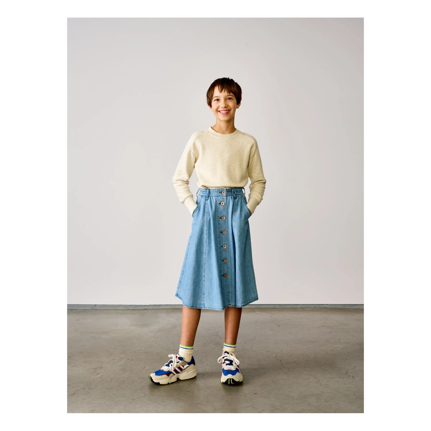 Cheapest ๐ Vaiza Sweatshirt Light grey Bellerose Fashion Teen, Children ๐ 3 Cheapest ๐ Vaiza Sweatshirt Light grey Bellerose Fashion Teen, Children ๐ - Image 3