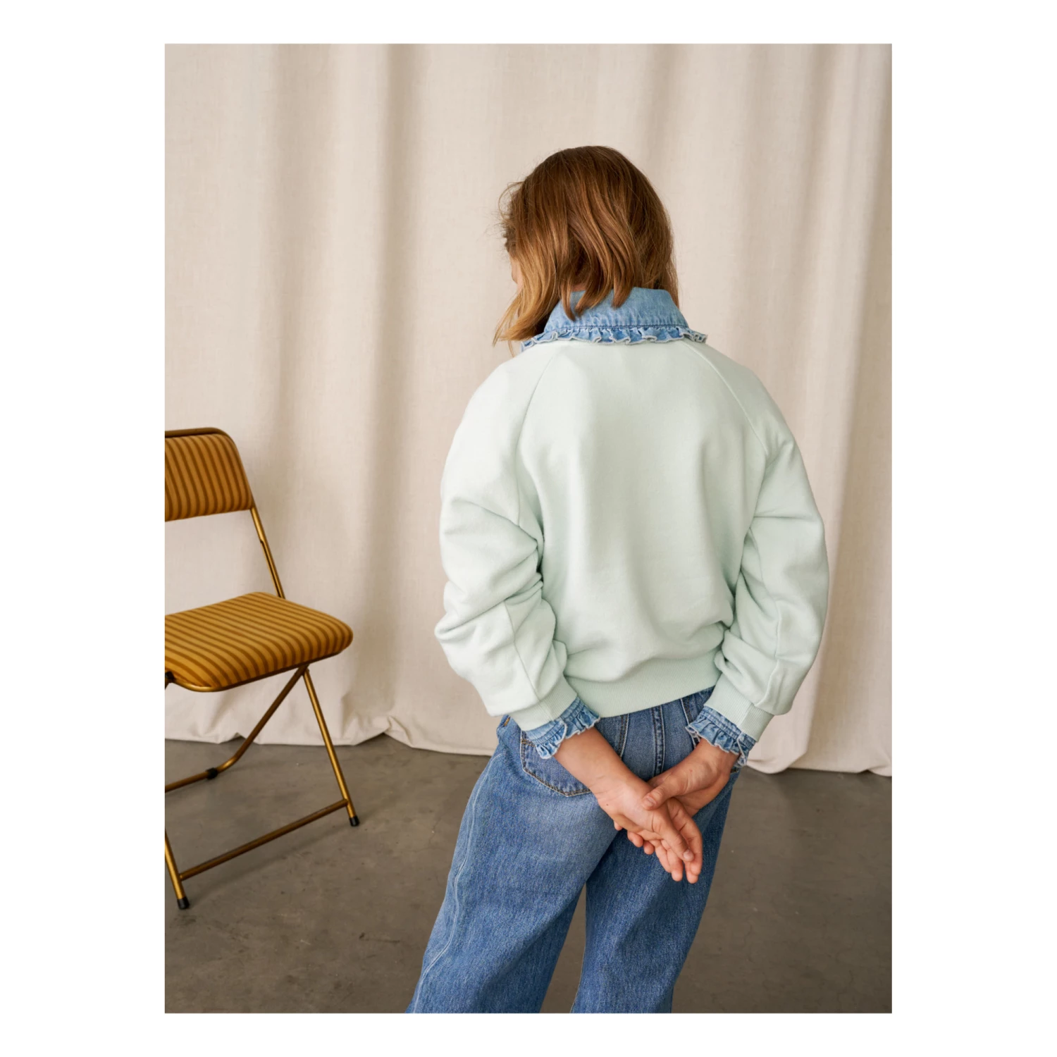 Wholesale โ๏ธ Vaja Sweatshirt Pale blue Bellerose Fashion Teen, Children ๐ฅ 8 Wholesale โ๏ธ Vaja Sweatshirt Pale blue Bellerose Fashion Teen, Children ๐ฅ - Image 8