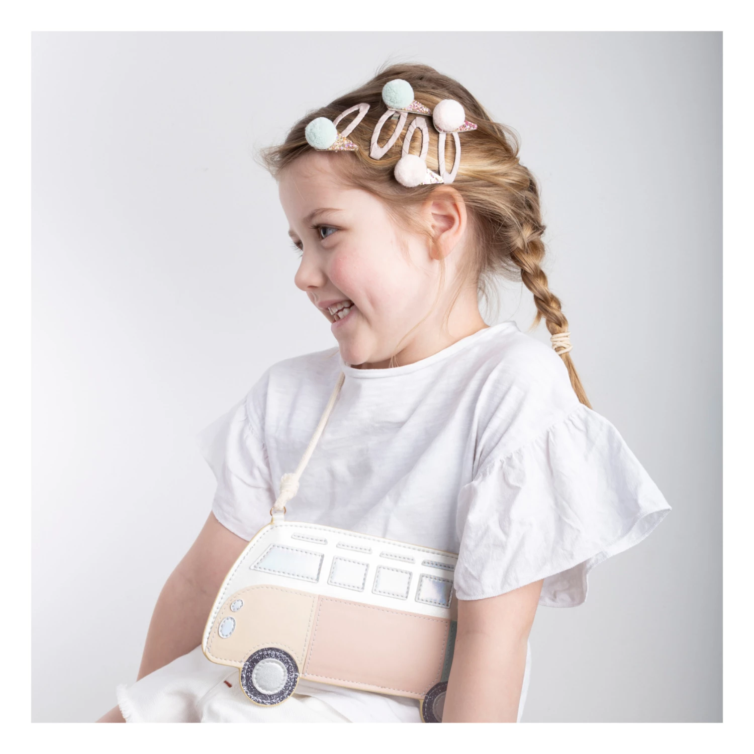 Best Pirce ๐ Van Bag Pale pink Mimi & Lula Fashion Children ๐คฉ 3 Best Pirce ๐ Van Bag Pale pink Mimi & Lula Fashion Children ๐คฉ - Image 3