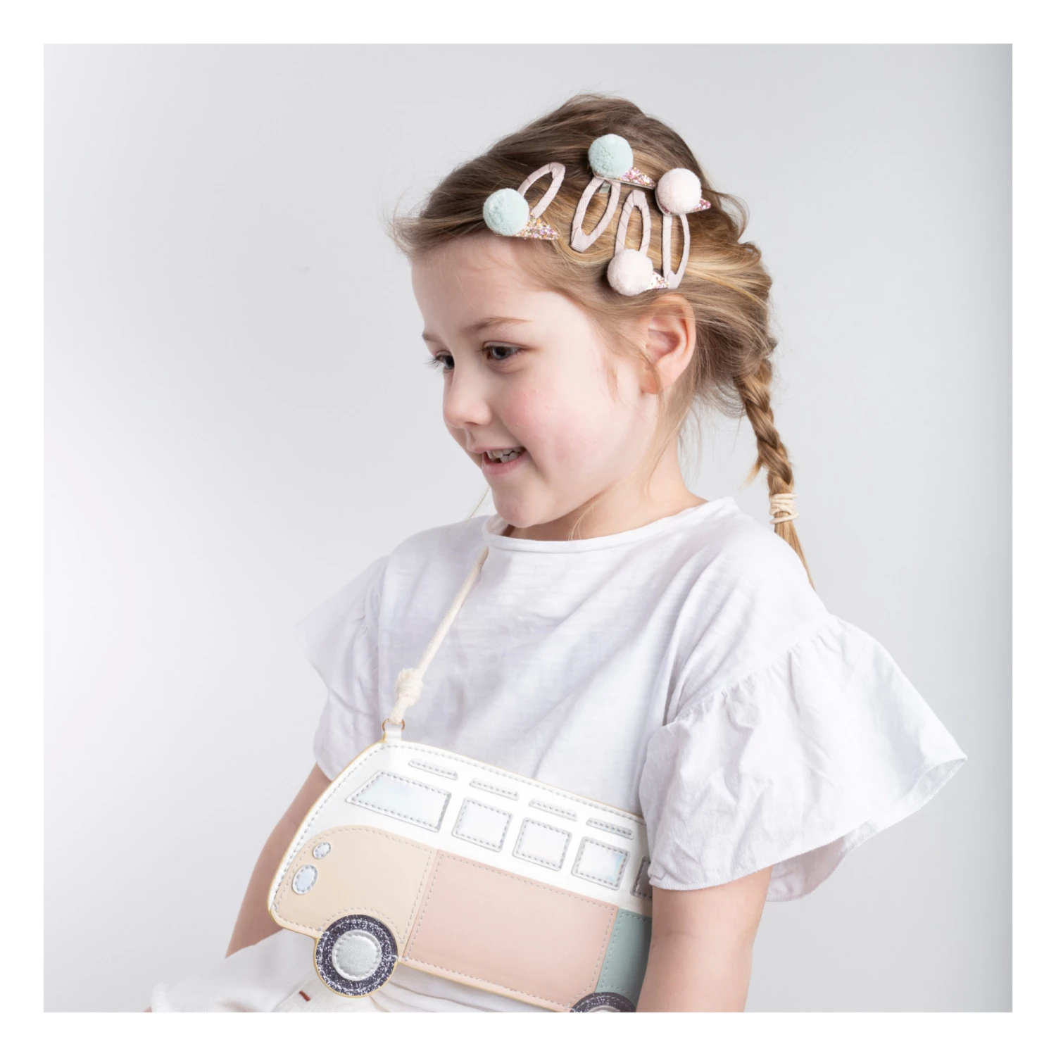 Best Pirce ๐ Van Bag Pale pink Mimi & Lula Fashion Children ๐คฉ 4 Best Pirce ๐ Van Bag Pale pink Mimi & Lula Fashion Children ๐คฉ - Image 4