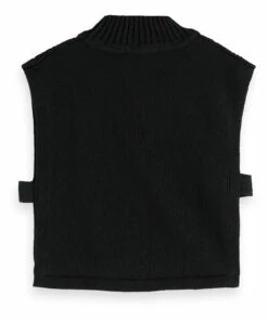 Discount 🌟 Vest Black Scotch & Soda Fashion Teen, Children 🛒 -Outlet Kids' Fashion Store vest black scotch soda fashion teen children 1