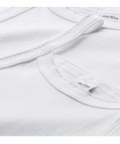 Top 10 😀 Vest Tops - Set of 2 White Petit Bateau Fashion Teen, Children 😍 -Outlet Kids' Fashion Store vest tops set of 2vest tops set of 2 white petit bateau fashion teen children 2