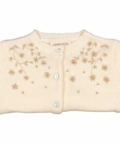 Outlet 🔥 Vianne Hand Embroidered Cardigan Ecru Louis Louise Fashion Baby, Children 💯 -Outlet Kids' Fashion Store vianne hand embroidered cardigan ecru louis louise fashion baby children 2