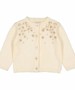 Outlet 🔥 Vianne Hand Embroidered Cardigan Ecru Louis Louise Fashion Baby, Children 💯