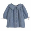 Cheap ❤️ Vichy Blouse Blue Emile et Ida Fashion Children ⌛