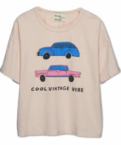 Hot Sale 😀 Vintage T-shirt Beige Wander & Wonder Fashion Children 🎁