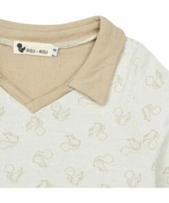 Best Pirce 🧨 Voyageur Pyjama Top & Bottom Set Ecru Risu Risu Fashion Teen, Children 🔔 -Outlet Kids' Fashion Store voyageur pyjama top bottom set ecru risu risu fashion teen children 3