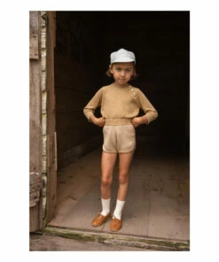 Discount 🎉 Wallis Organic Cotton Shorts Nude beige Soor Ploom Fashion Children ✔️ -Outlet Kids' Fashion Store wallis organic cotton shortswallis organic cotton shorts nude beige soor ploom fashion children 6