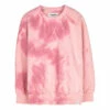 Top 10 🧨 Wave Tie-Dye Sweatshirt Pink Finger in the nose Fashion Teen, Children ✔️