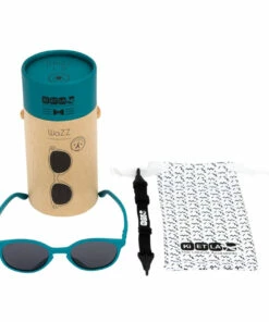 Flash Sale 🛒 Wazz 👓 Sunglasses with Removable Strap Blue Green KI ET LA Fashion Baby, Children 😀 -Outlet Kids' Fashion Store wazz sunglasses with removable strapwazz sunglasses with removable strap blue green ki et la fashion baby children 5