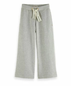 Brand new 👏 Wide-Legged Organic Cotton Joggers Grey Scotch & Soda Fashion Teen, Children ❤️