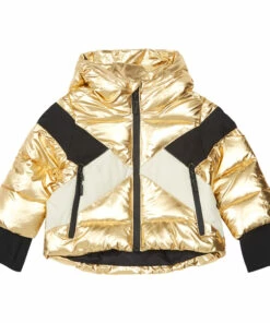 Cheap 😍 Wild Hogs Waterproof Puffer Jacket Gold Gosoaky Fashion Teen, Baby, Children 🎁