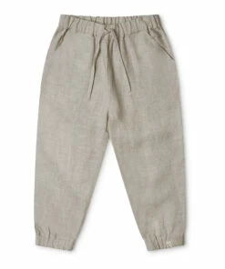 Outlet 🧨 Wilder Linen Trousers Light grey Matona Fashion Baby, Children ⭐