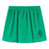 Best Sale 🤩 Wombat Plain Terry Cloth Skirt Green The Animals Observatory Fashion Children 😍