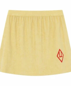 Outlet 🌟 Wombat Terry Cloth Skirt Yellow The Animals Observatory Fashion Children 🎉