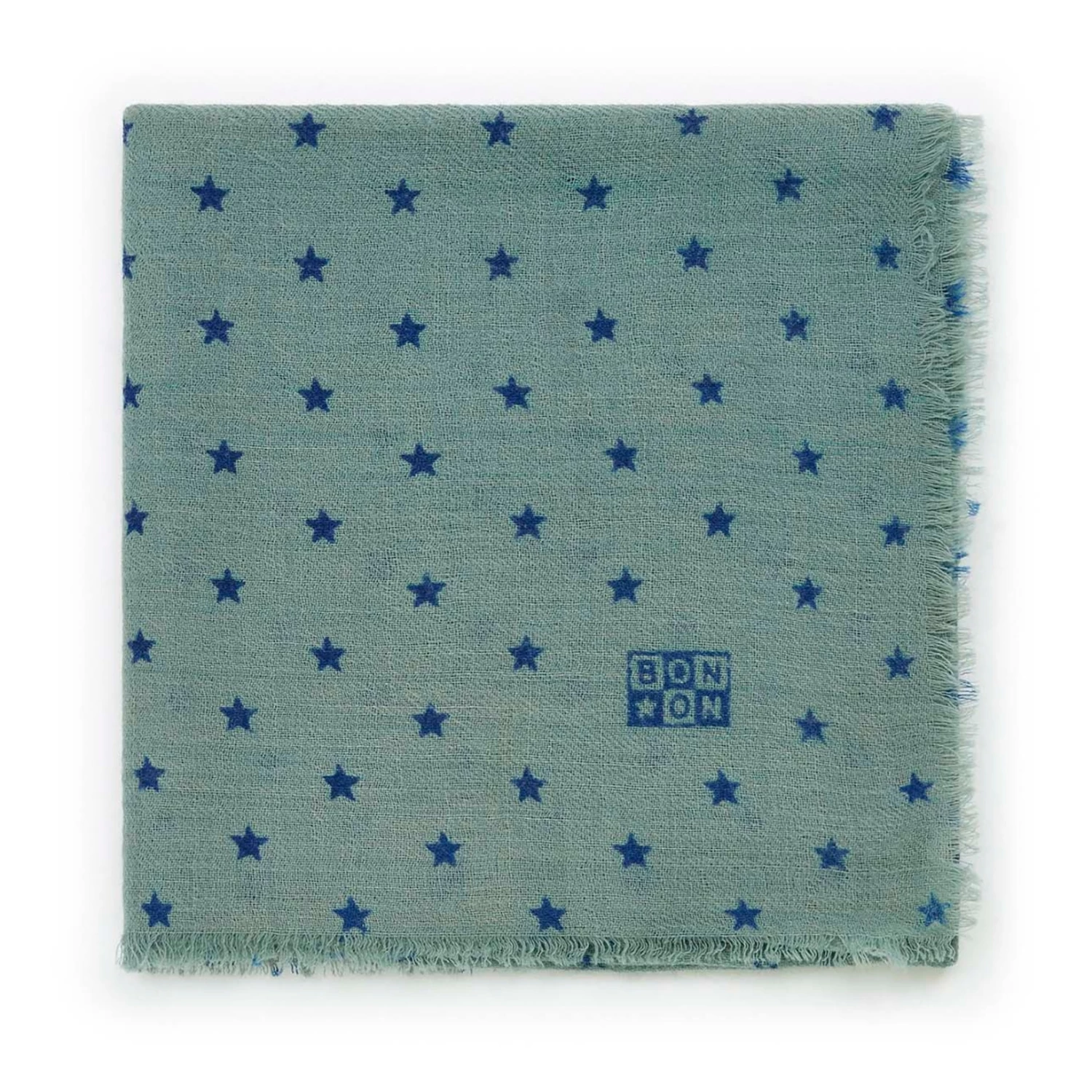 Deals 😀 Woollen Star Scarf Blue Bonton Fashion Children 🎁 2 Deals 😀 Woollen Star Scarf Blue Bonton Fashion Children 🎁 - Image 2