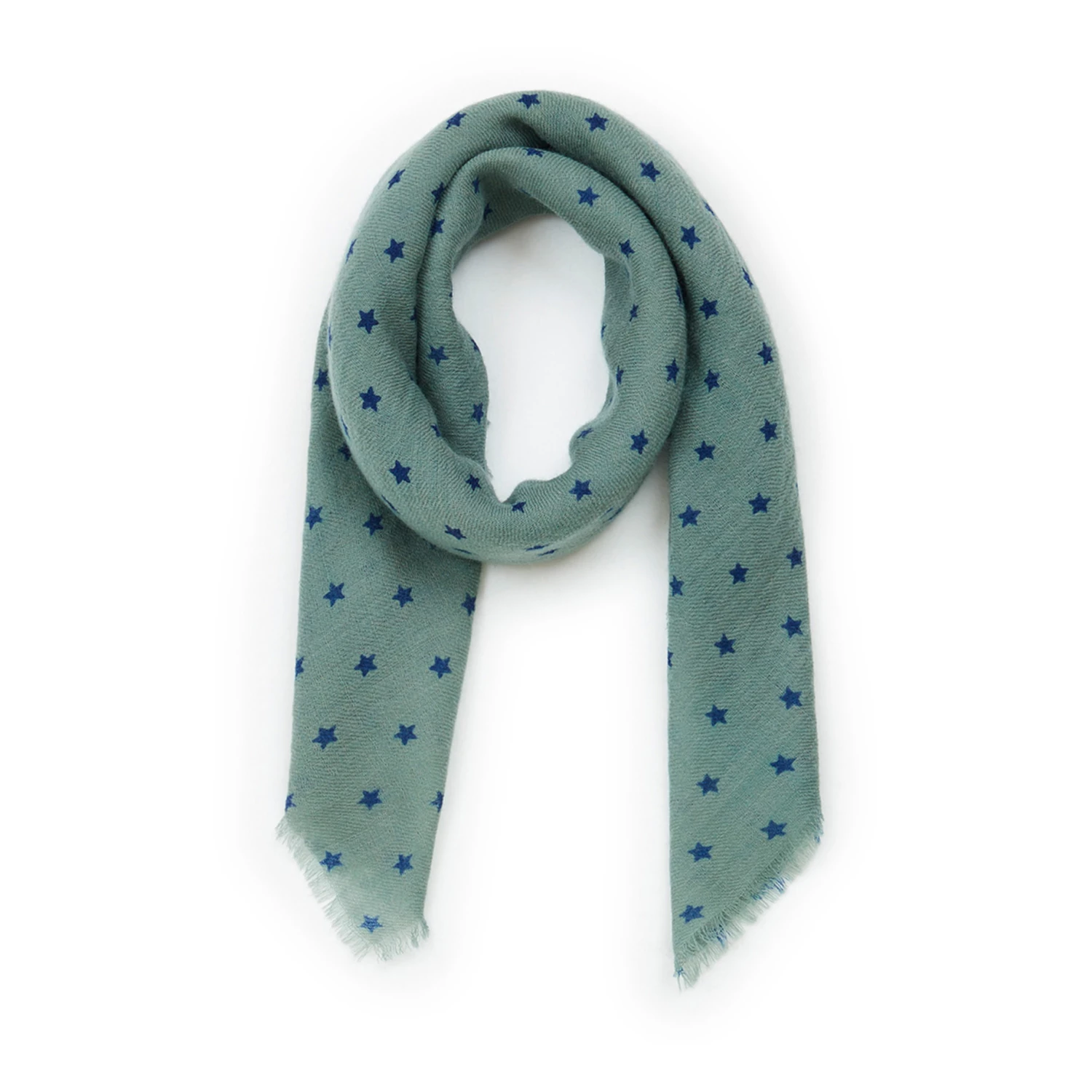 Deals 😀 Woollen Star Scarf Blue Bonton Fashion Children 🎁 1 Deals 😀 Woollen Star Scarf Blue Bonton Fashion Children 🎁