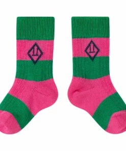 Buy 👏 Worm 🧦 Socks Green The Animals Observatory Fashion Baby, Children 🔔