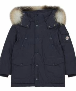 Best Sale ⭐ Yann Down Jacket Navy blue Moncler Fashion Teen, Children 💯