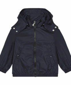 Outlet ✔️ Zanice Waterproof Jacket Navy blue Moncler Fashion Teen, Children ❤️