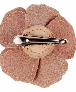 Top 10 👏 Zaza Fields Nubuck Hair Clip Pale pink Donsje Fashion Children 🛒 -Outlet Kids' Fashion Store zaza fields nubuck hair clip pale pink donsje fashion children 2