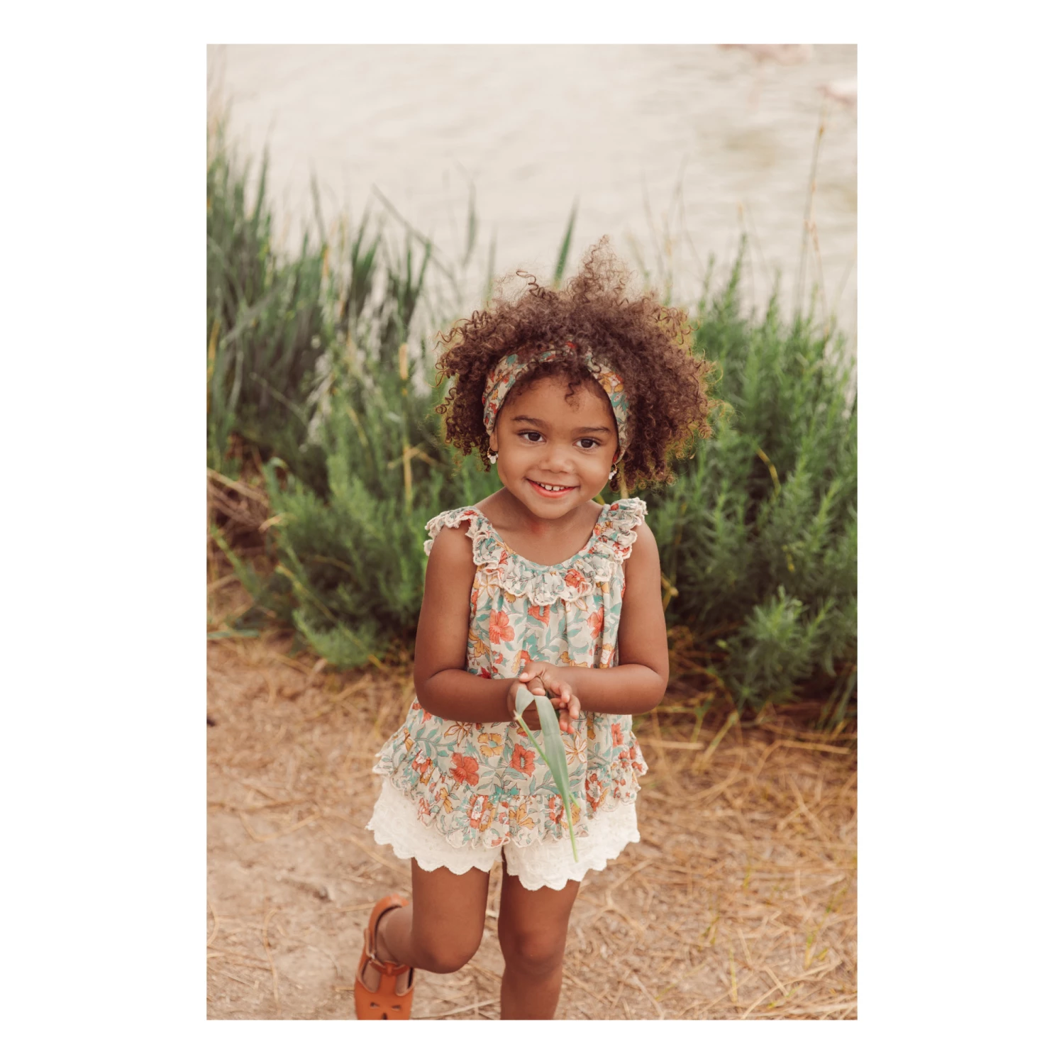 Brand new ๐ Zelie Organic Cotton Top Green water Louise Misha Fashion Teen, Children ๐ฅ 2 Brand new ๐ Zelie Organic Cotton Top Green water Louise Misha Fashion Teen, Children ๐ฅ - Image 2