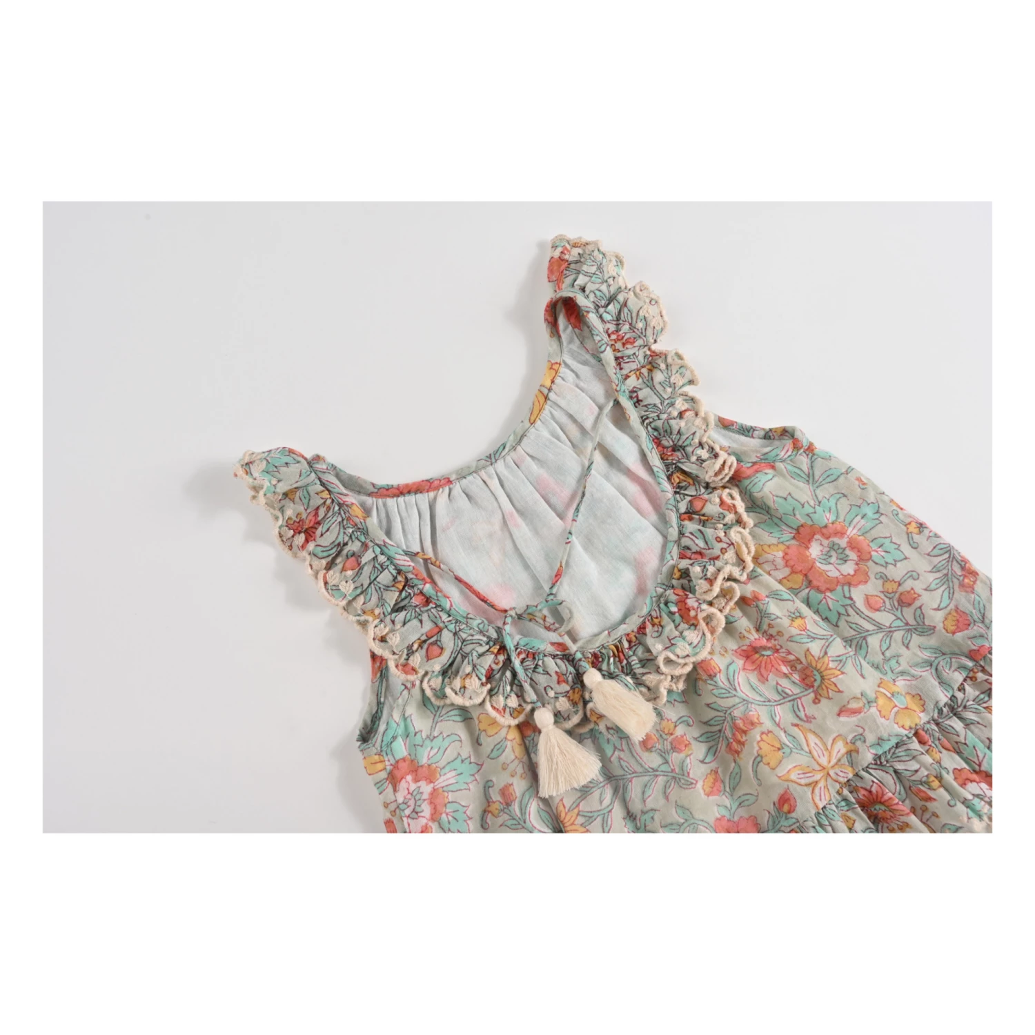 Brand new ๐ Zelie Organic Cotton Top Green water Louise Misha Fashion Teen, Children ๐ฅ 7 Brand new ๐ Zelie Organic Cotton Top Green water Louise Misha Fashion Teen, Children ๐ฅ - Image 7