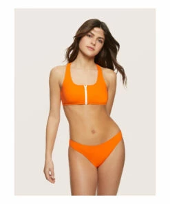 Hot Sale 👍 Zip-Up 👙 Bikini Top Orange Miska Paris Fashion Teen, Children ⭐ -Outlet Kids' Fashion Store zip up bikini top orange miska paris fashion teen children 2