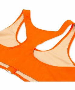 Hot Sale 👍 Zip-Up 👙 Bikini Top Orange Miska Paris Fashion Teen, Children ⭐ -Outlet Kids' Fashion Store zip up bikini top orange miska paris fashion teen children 3