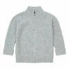 Brand new 👏 Zip-Up Cashmere Cardigan Heather grey Bonpoint Fashion Teen, Children ✔️