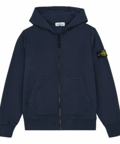 Best reviews of ๐ Zip-Up Hoodie Navy blue Stone Island Fashion Teen, Children ๐