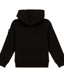 Outlet ⌛ Zip-up Sweatshirt Black Stone Island Fashion Teen, Children ⭐ -Outlet Kids' Fashion Store zip up sweatshirt black stone island fashion teen children 2