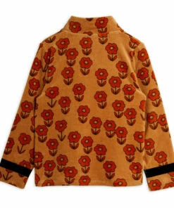 Best Pirce 🌟 Zip-Up Velour Sweatshirt Camel Mini Rodini Fashion Children 🔥 -Outlet Kids' Fashion Store zip up velour sweatshirt camel mini rodini fashion children 2