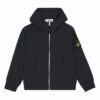 Flash Sale ❤️ Zipped Hoodie Navy blue Stone Island Fashion Teen, Children 🎁